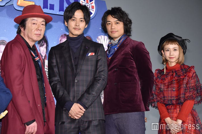 古田新太、松坂桃李、斎藤工、三戸なつめ (C)モデルプレス