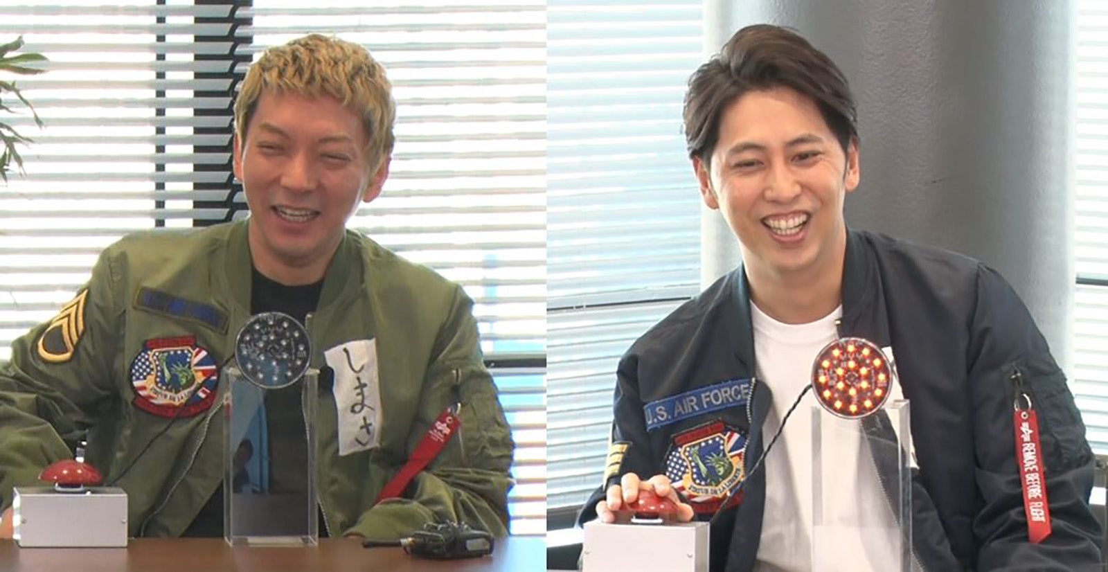 嶋佐和也、屋敷裕政 （C）テレビ朝日