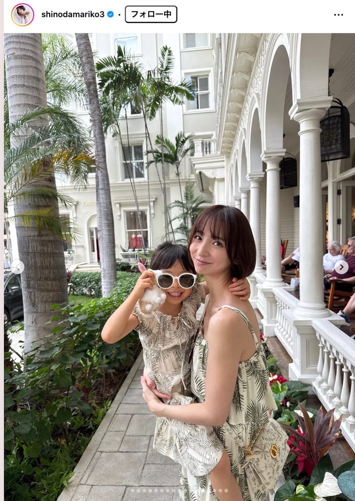 篠田麻里子Instagramより