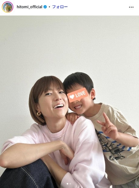 hitomi Instagramより