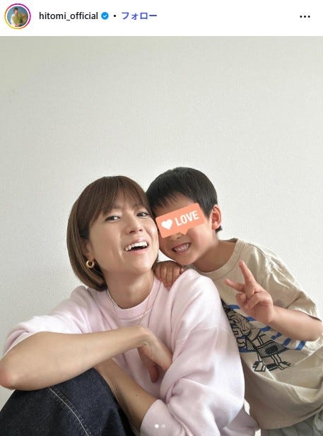 hitomi Instagramより