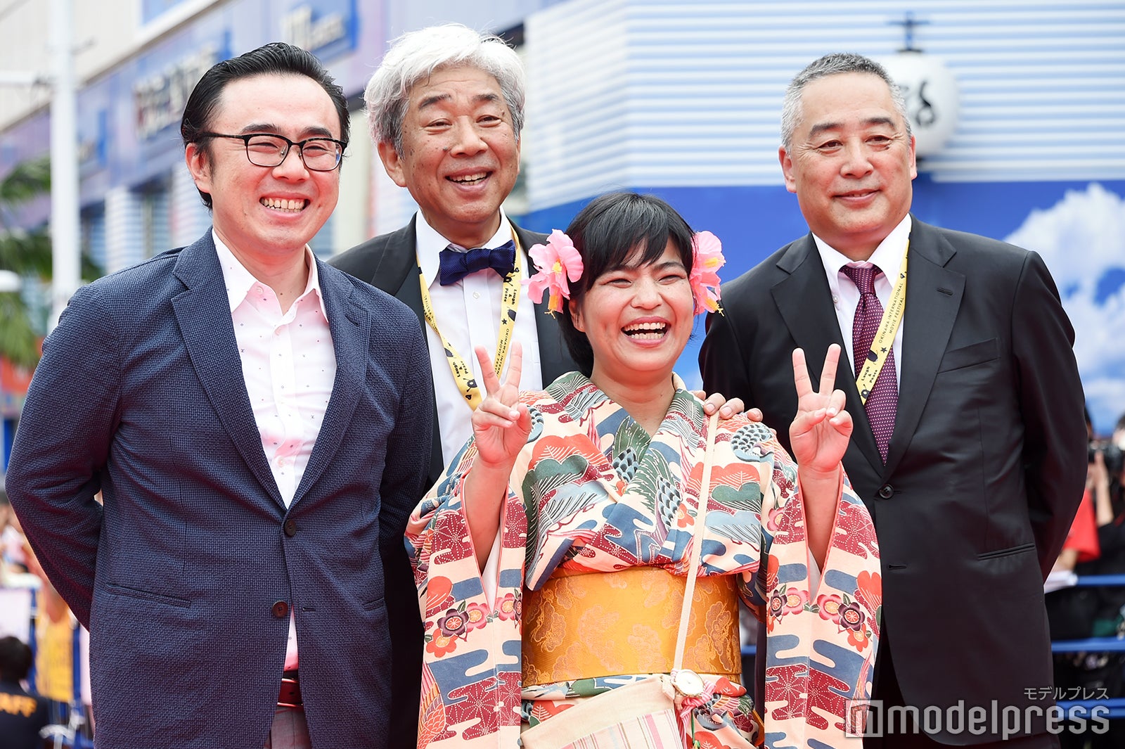 大崎洋実行委員長ら（C）モデルプレス