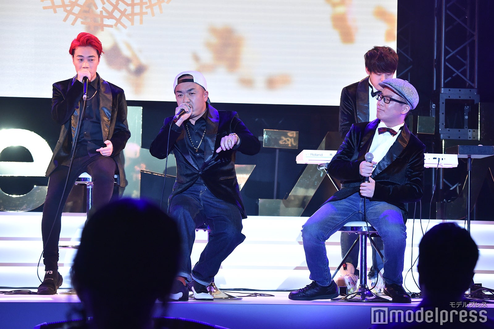 TATSUYA、晋平太、ゆゆうた、虹色侍・ずま （C）モデルプレス