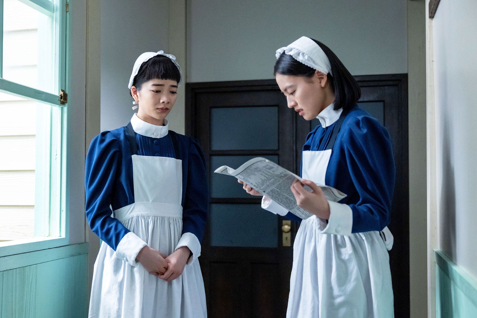 見上愛、上坂樹里「風、薫る」第51話（C）NHK