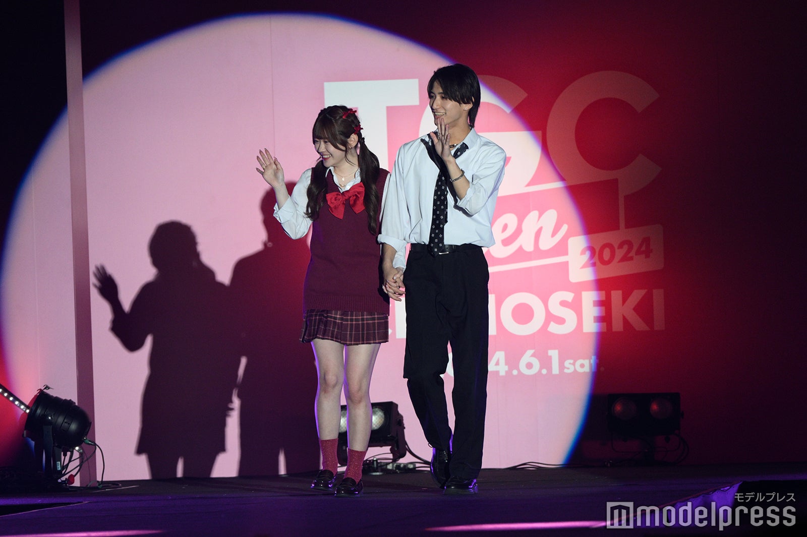 りんか、植野花道（C）モデルプレス