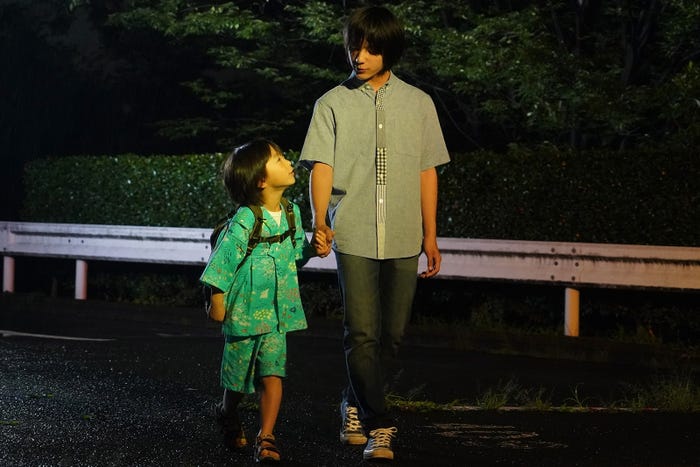田中レイ、荒木飛羽/「あなたの番です」第14話より(C)日本テレビ
