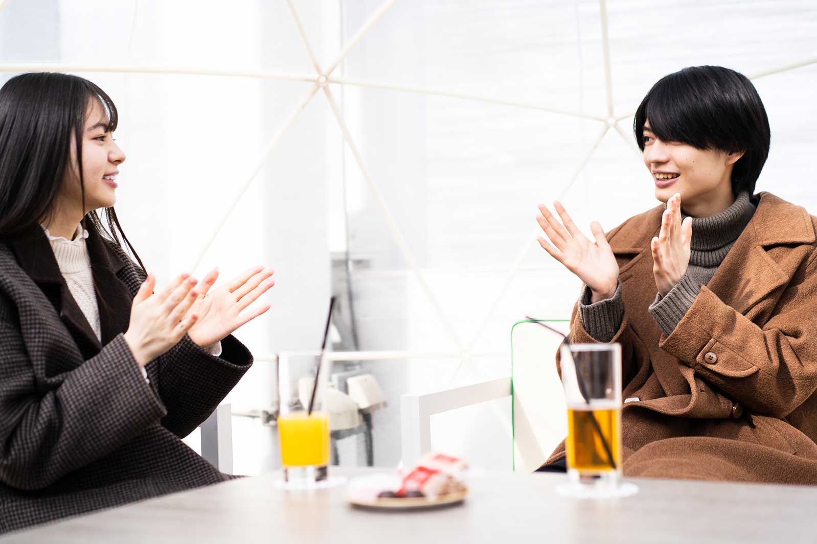 吉田伶香、杢代和人「恋とオオカミには騙されない」第5話（C）AbemaTV, Inc.