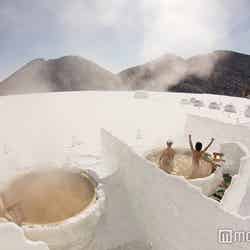 世界に1つだけ！氷上の絶景露天風呂で北海道の大自然に癒やされる♡／画像提供：然別湖ネイチャーセンター【モデルプレス】