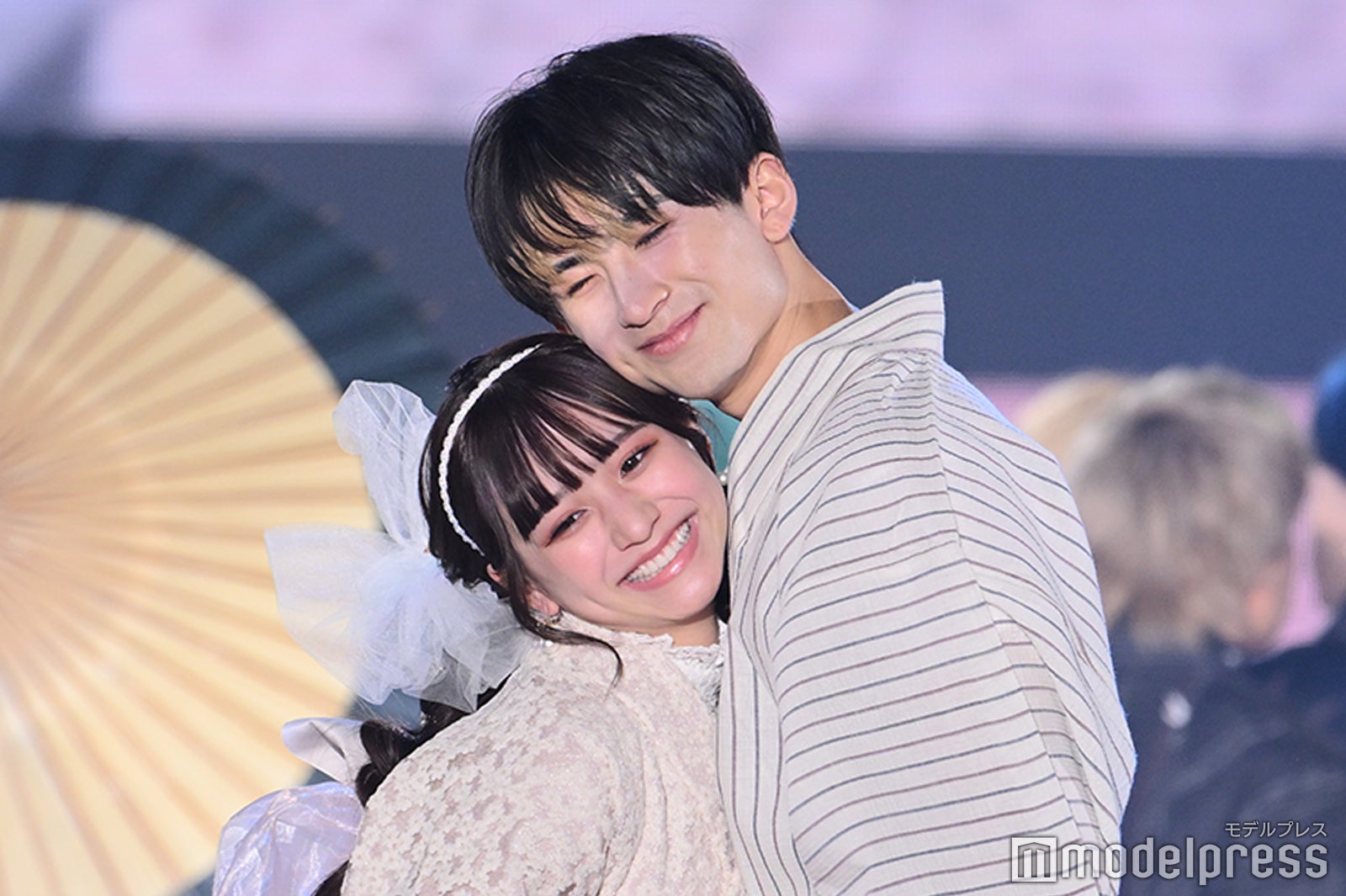 重川茉弥、前田俊「関コレ 2023 S／S」より（C）モデルプレス