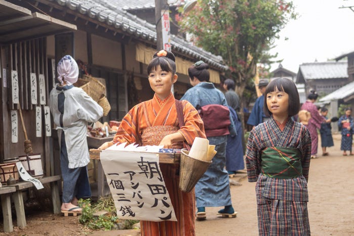木村優来、吉川さくら「あんぱん」第9話(C)NHK