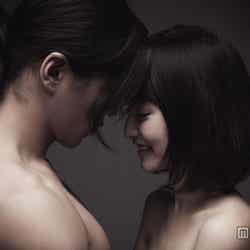 「BODY SHAPE MILK」のキャンペーンビジュアルで夫と初共演した森摩耶