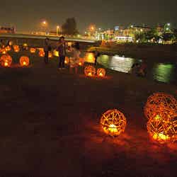 幻想的な「風鈴灯」/photo by Kyoto-Picture