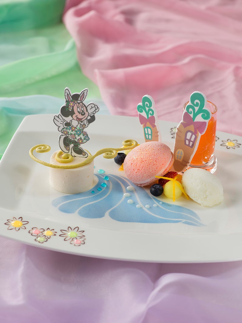 「ドリーマーズ・ラウンジ」キャラクターデザート／（C）Disney