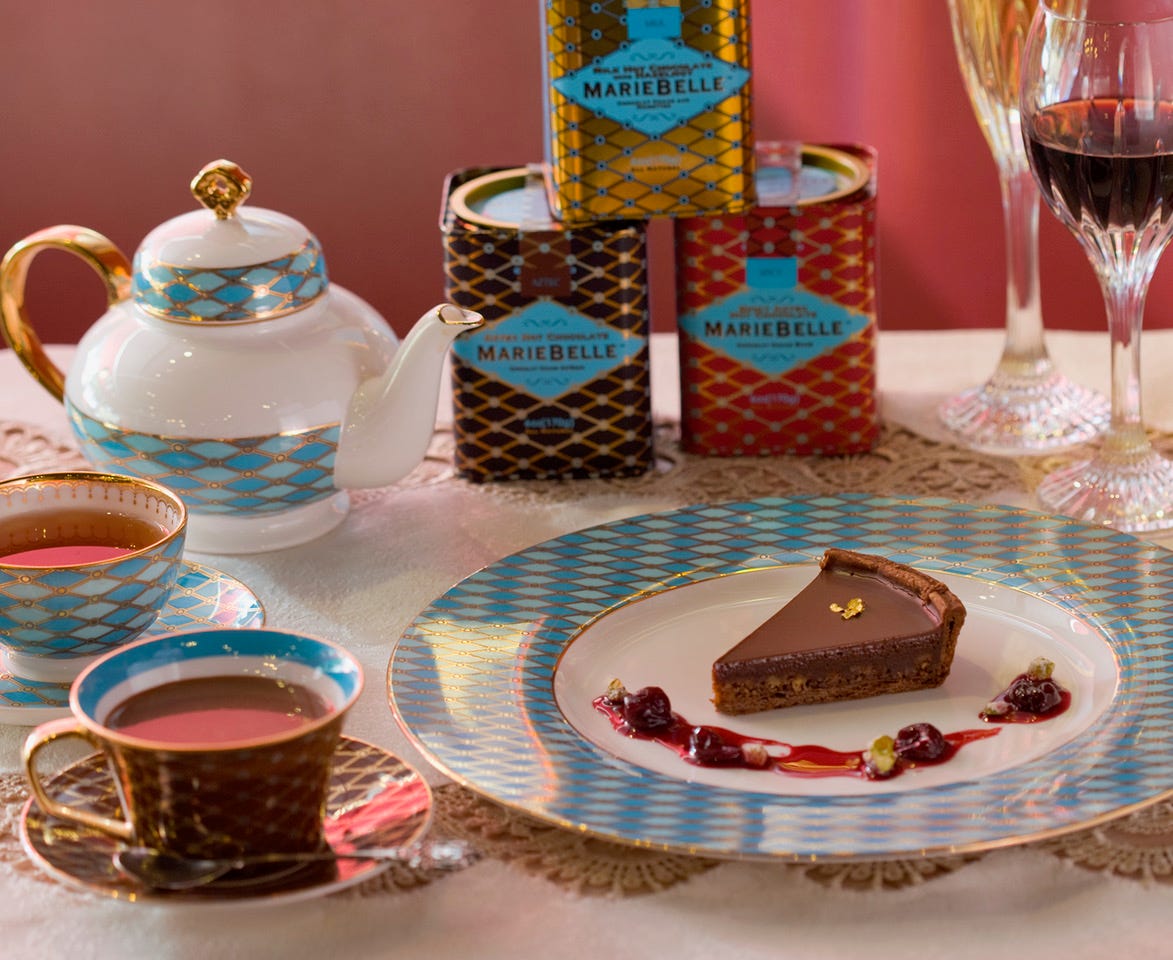 大阪「マリベル・ザ・ラウンジ」NY高級チョコのカフェ&ショップが誕生