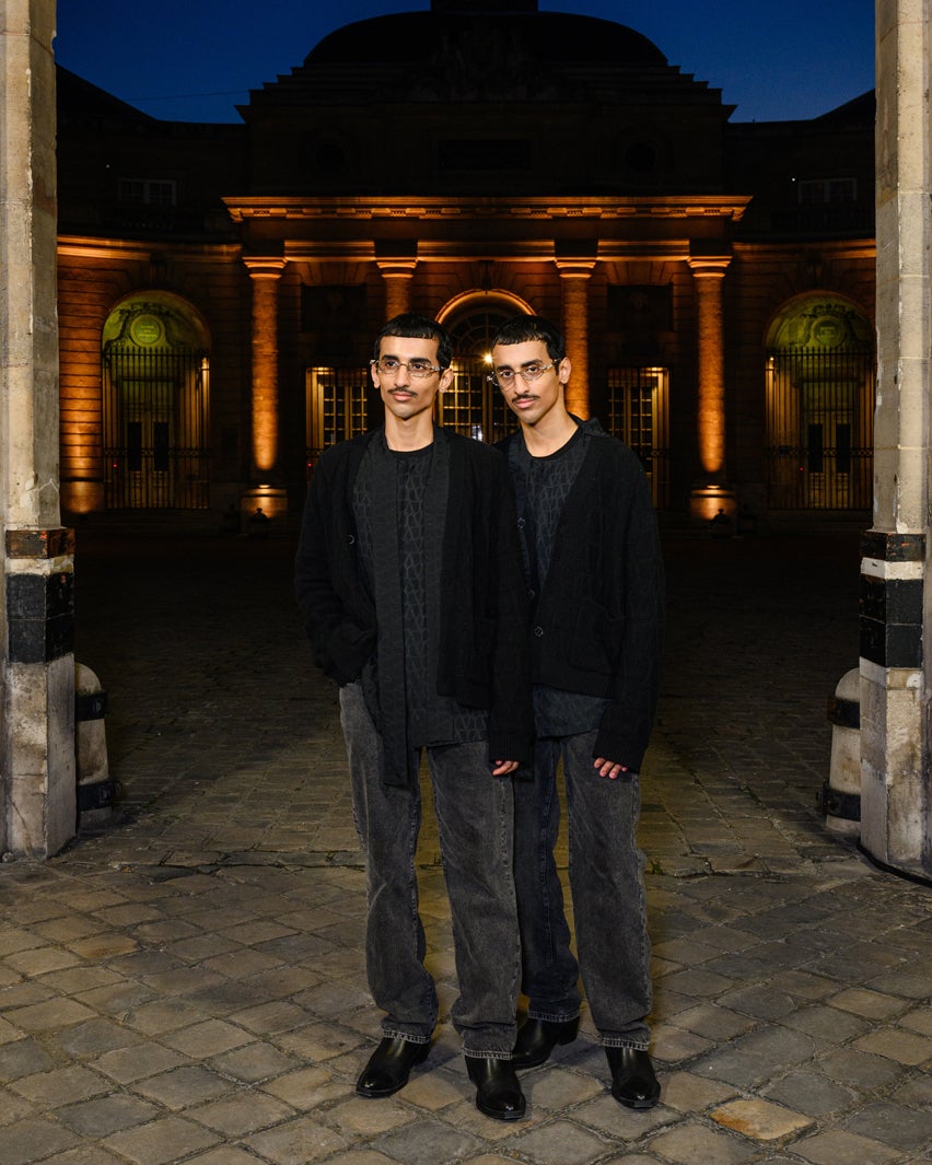 「ヴァレンティノ2024－25年秋冬メンズコレクション」（Photo Valentino SGP Italia ）