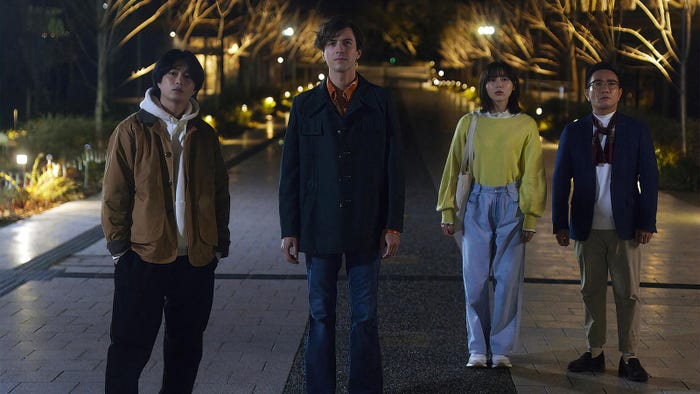 曽田陵介、チェイス・ジーグラー、秋田汐梨、八嶋智人(C)『惑星ラブソング』製作委員会