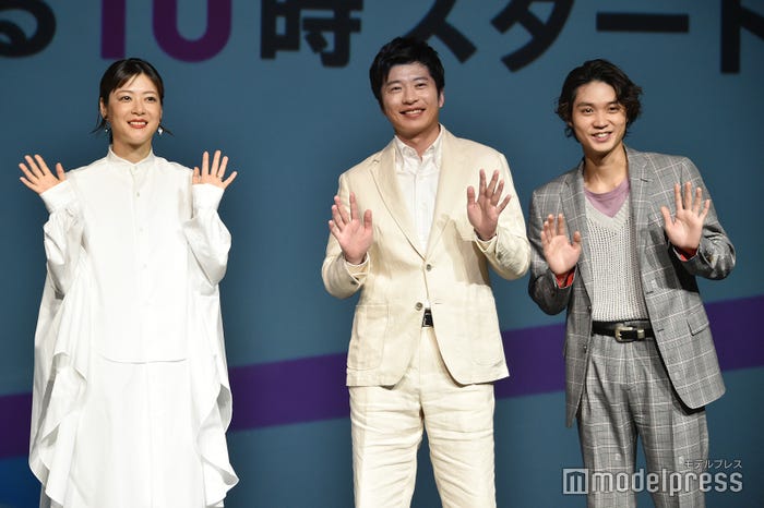 上野樹里、田中圭、磯村勇斗(C)モデルプレス