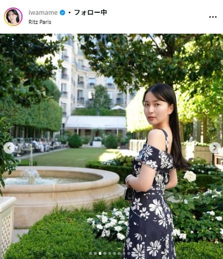 岩間恵 Instagramより