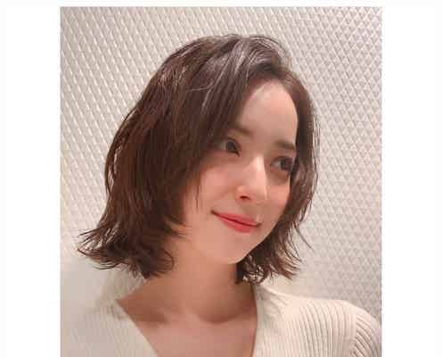 佐々木希、初“ウルフ×パーマ”ヘアにイメチェン 絶賛の声相次ぐ