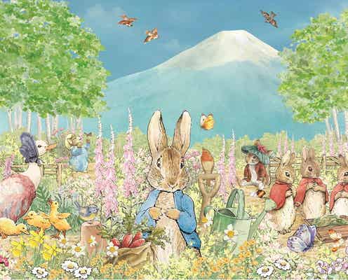 「ピーターラビット」の世界観を再現した英国式庭園、約300種の草花咲く