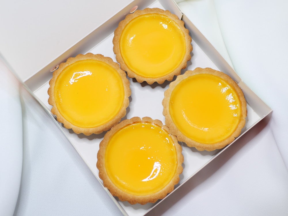 スペシャルボックス入りエッグタルト4個入り／提供画像