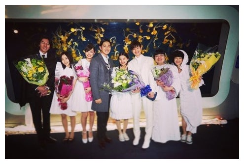 （左から）要潤、木南晴夏、内田理央、工藤阿須加、芳根京子、瀬戸康史、富山えり子、松井玲奈／瀬戸康史オフィシャルブログ（Ameba）より