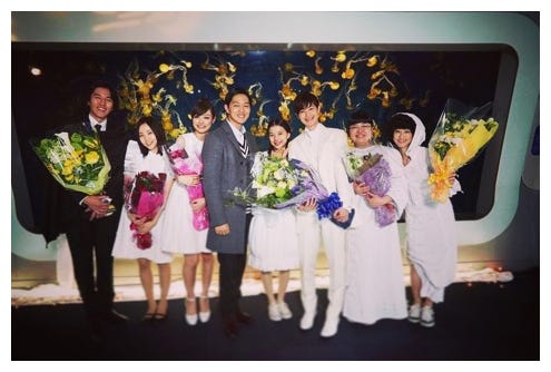 (左から)要潤、木南晴夏、内田理央、工藤阿須加、芳根京子、瀬戸康史、富山えり子、松井玲奈/瀬戸康史オフィシャルブログ(Ameba)より