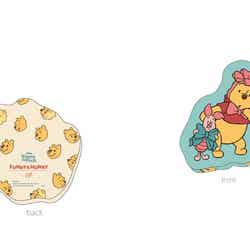 ダイカットクッション（FUNNY FACE／COSTUME）税込3,080円（C）Disney．Based on the "Winnie the Pooh" works by A．A．Milne and E.H. Shepard．