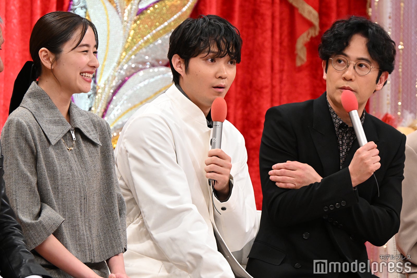 堀田真由、磯村勇斗、稲垣吾郎（C）モデルプレス