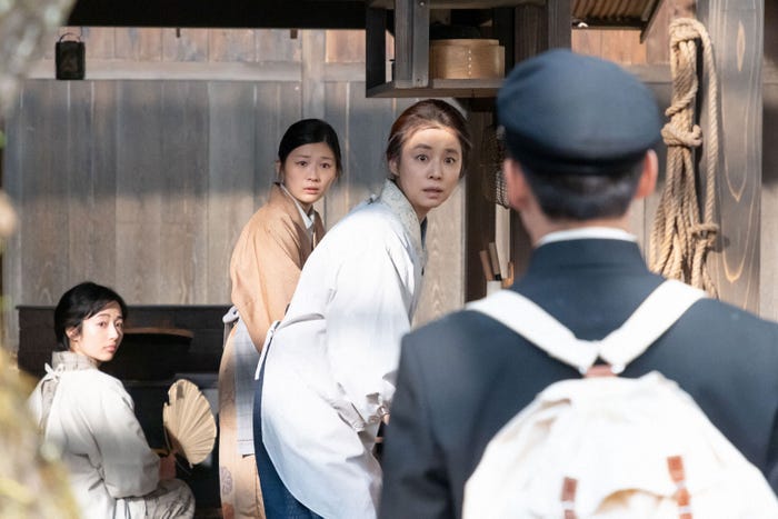 森田望智、伊藤沙莉、石田ゆり子、三山凌輝「虎に翼」第41話(C)NHK