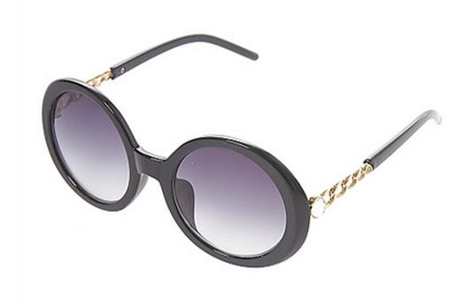 ゴールドチェーン丸サングラス「fifth」1,032円（税抜）