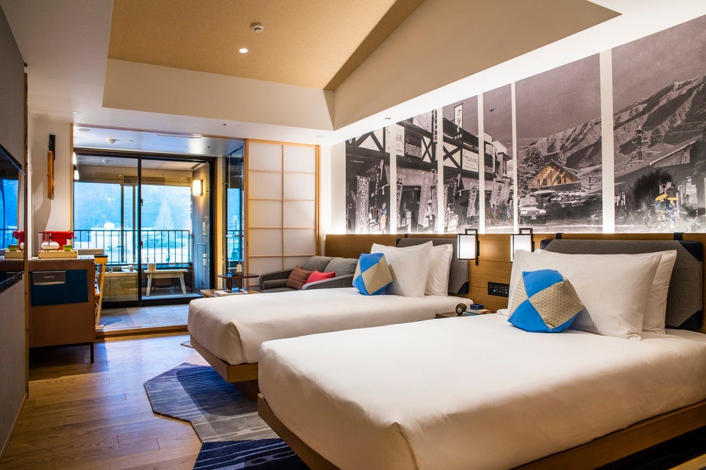 INDIGOドッグフレンドリールーム／画像提供：ホテルインディゴ箱根強羅