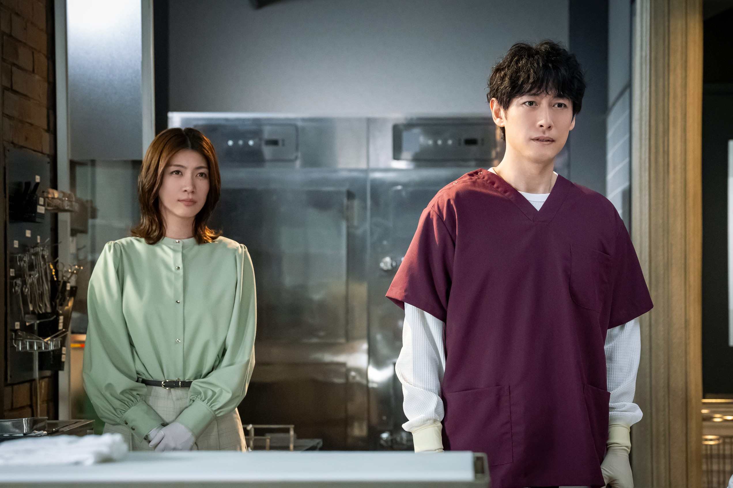 瀧内公美、ディーン・フジオカ「LOVED ONE」最終話（C）フジテレビ