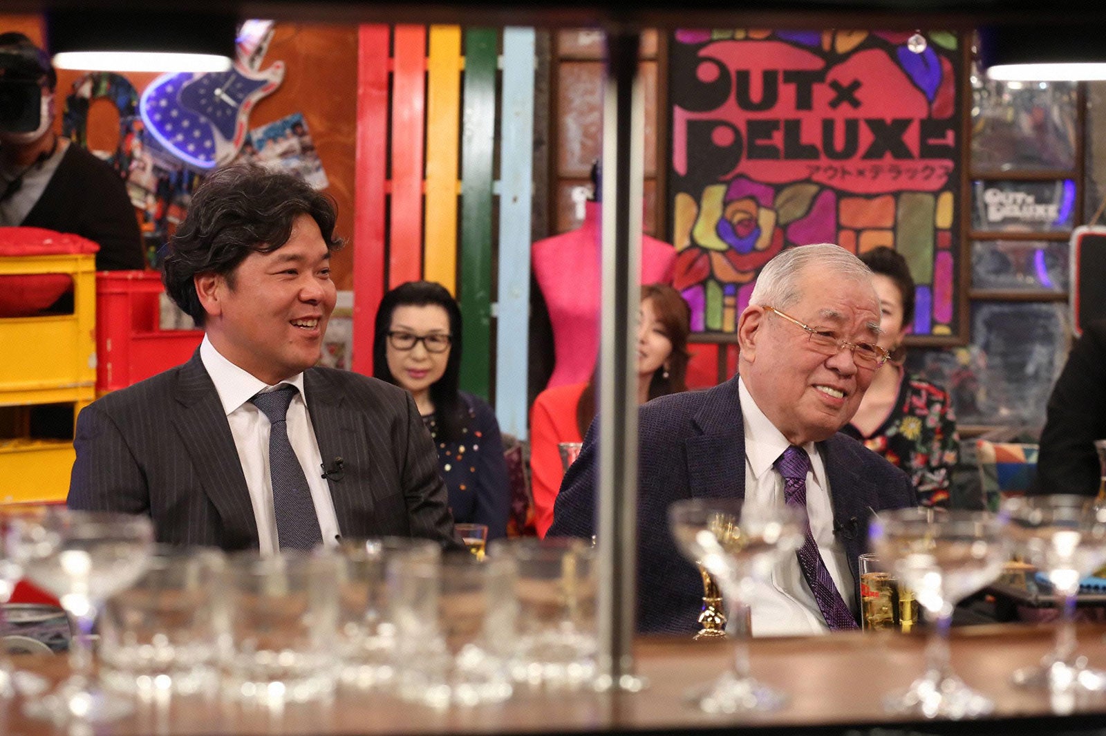 野村克則、野村克也（C）フジテレビ