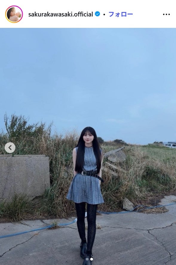 川崎桜Instagramより