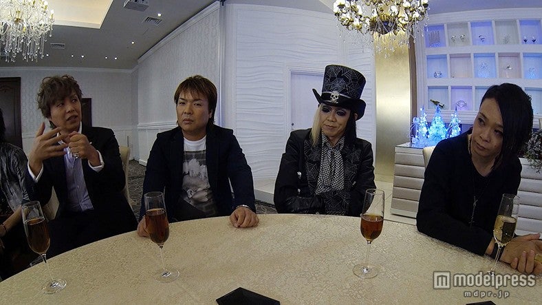 （左から）IZAM、真矢、KIBA、逹瑯（C）関西テレビ