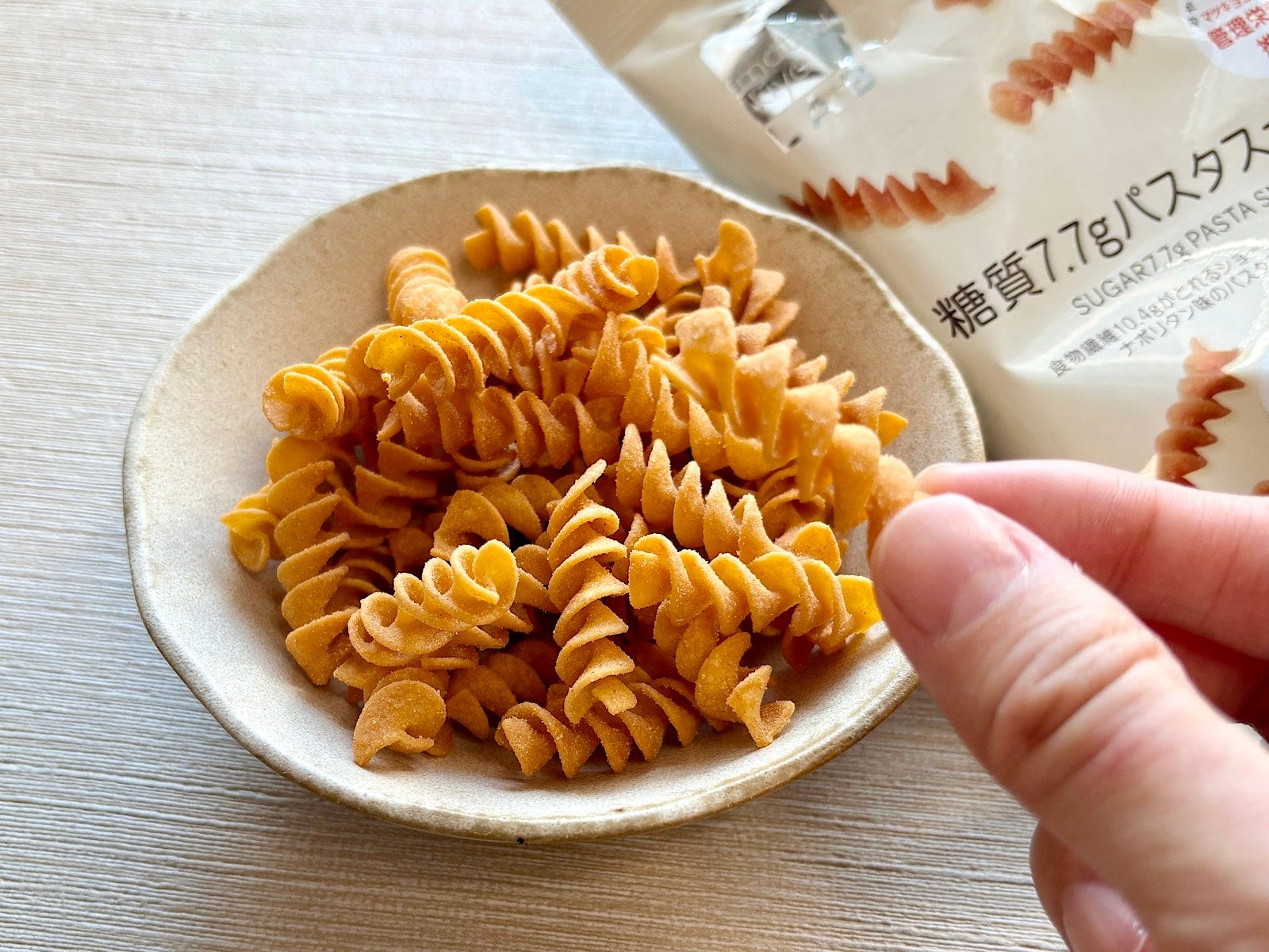 カリッと食感と濃いめのナポリンタン風味に食べる手が止まりません！