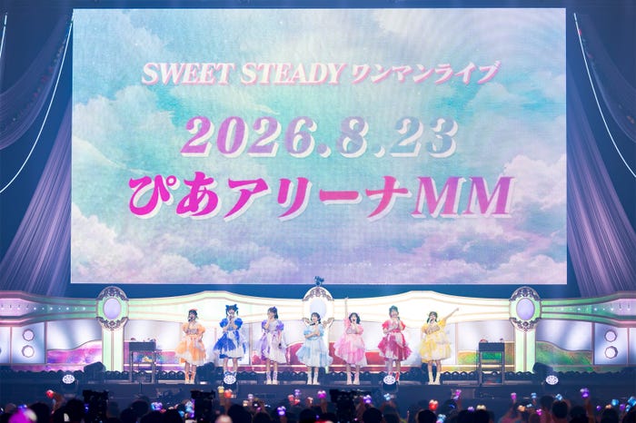 SWEET STEADY/PHOTO:ヨシモリユウナ、河村美貴