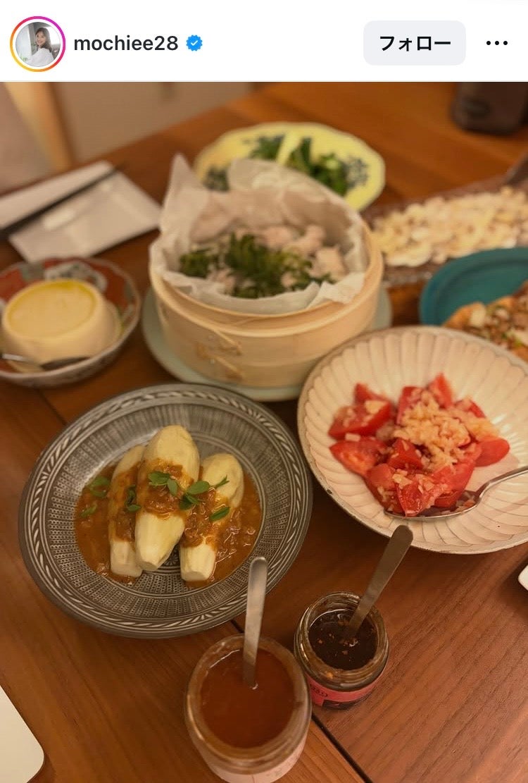 望月理恵アナInstagramより