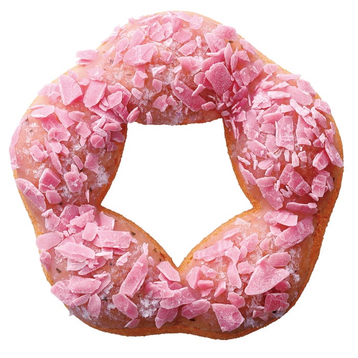 桜もちっとドーナツ 満開/提供画像