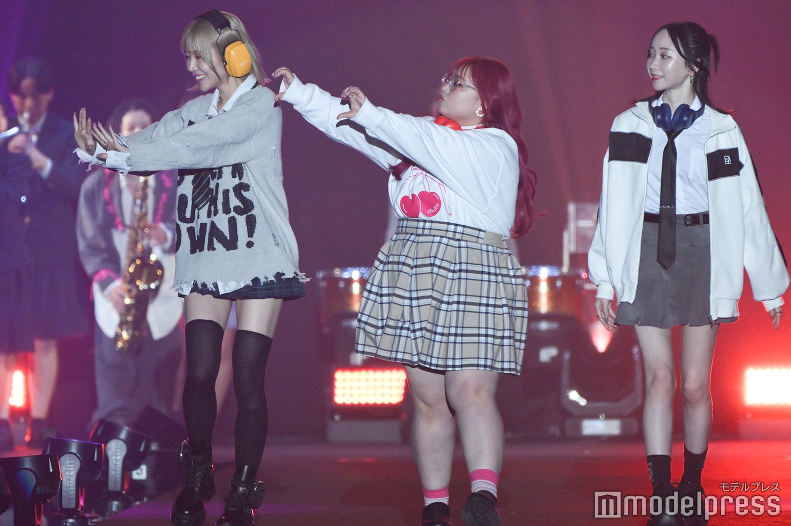 くれいじーまぐねっと（UraN、エア、浅見めい）（C）モデルプレス