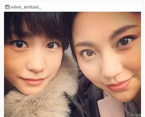 桐谷美玲&水沢エレナ“「Seventeen」以来”の美女2ショットに「懐かしい」「大好き」