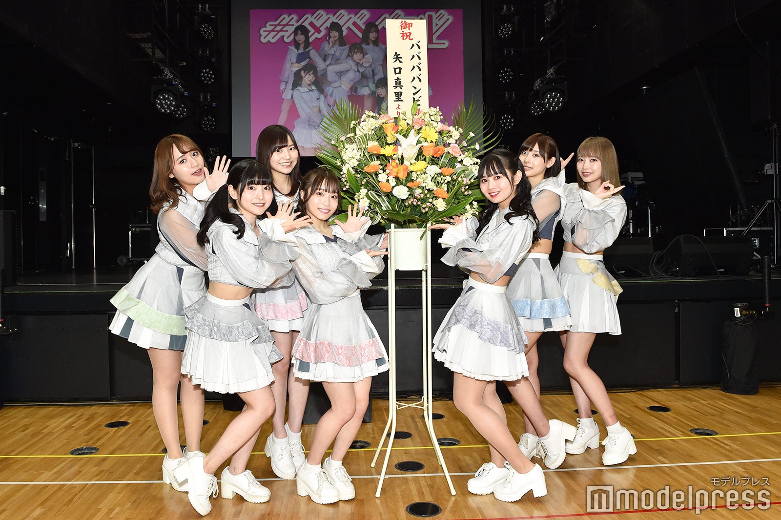 池田メルダ、宇咲、小鳥遊るい、岸みゆ、水湊みお、近藤沙瑛子、吉沢朱音 （C）モデルプレス