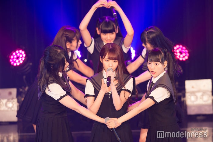 大谷映美里(中央)=LOVE「TOKYO IDOL FESTIVAL 2018」 (C)モデルプレス