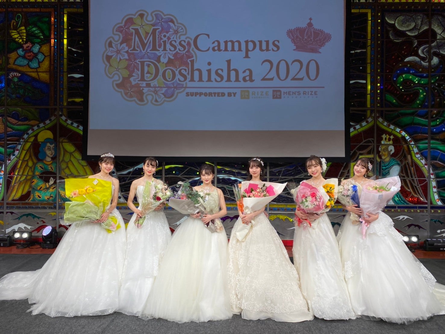 「Miss Campus Doshisha2020」ファイナリスト（提供写真）