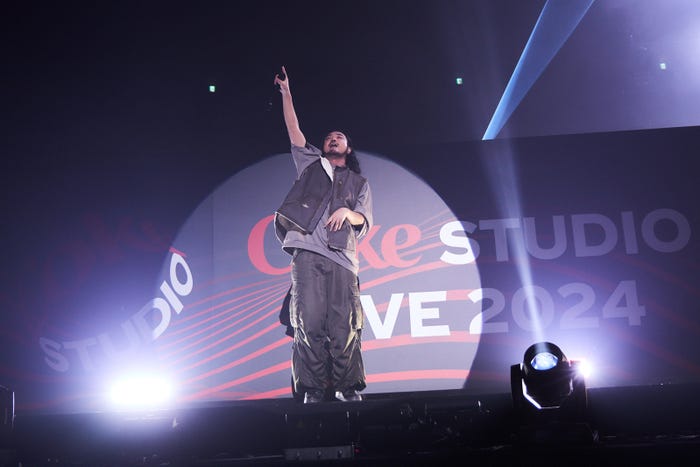 R-指定/Creepy Nuts「Coke STUDIOライブ 2024」(提供写真)