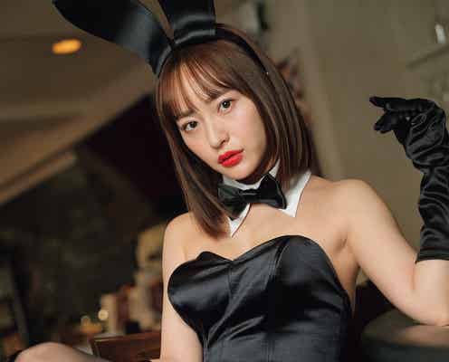 “顔面最強グラドル”高崎かなみ、セクシーなバニーガール姿披露