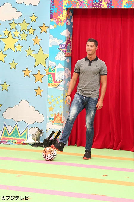 クリスティアーノ・ロナウド選手(C)フジテレビ