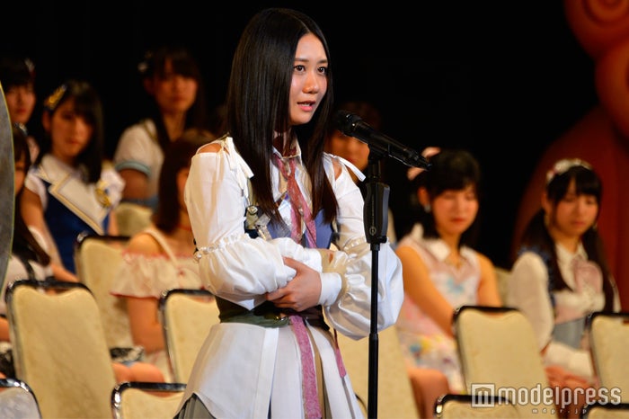 Ske48古畑奈和 悲願の初選抜 満面の笑みで渾身の叫び 最高に気持ちいです 第9回akb48選抜総選挙 モデルプレス