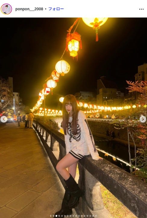 瀬川陽菜乃Instagramより